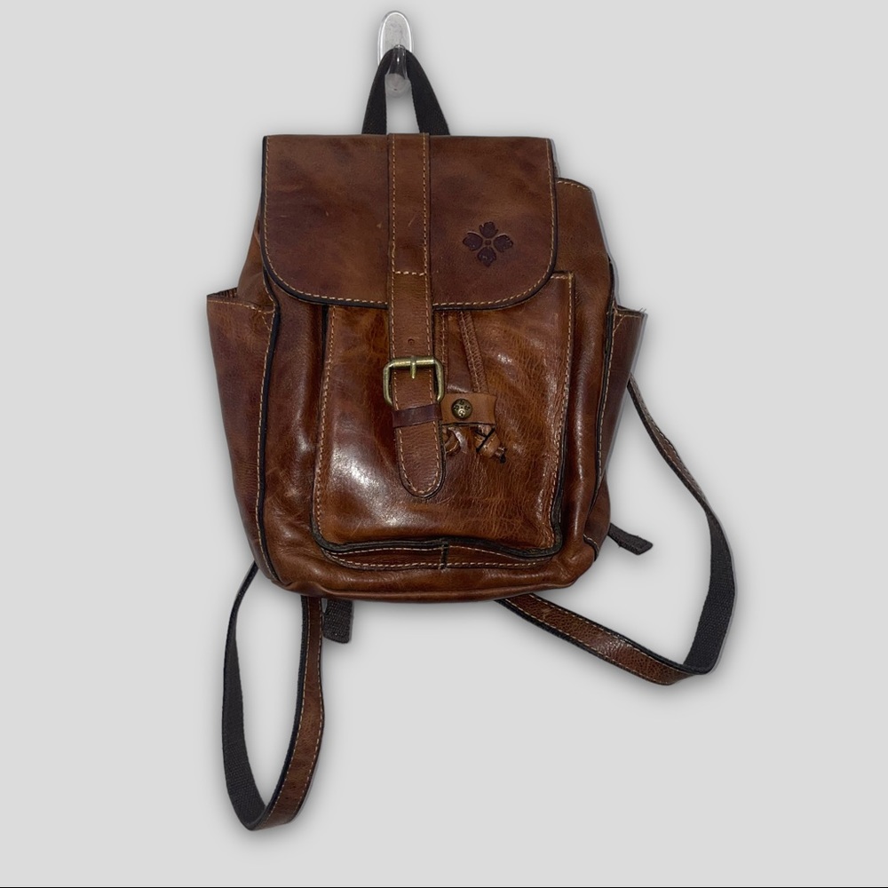 Patricia Nash Leather Mini Backpack